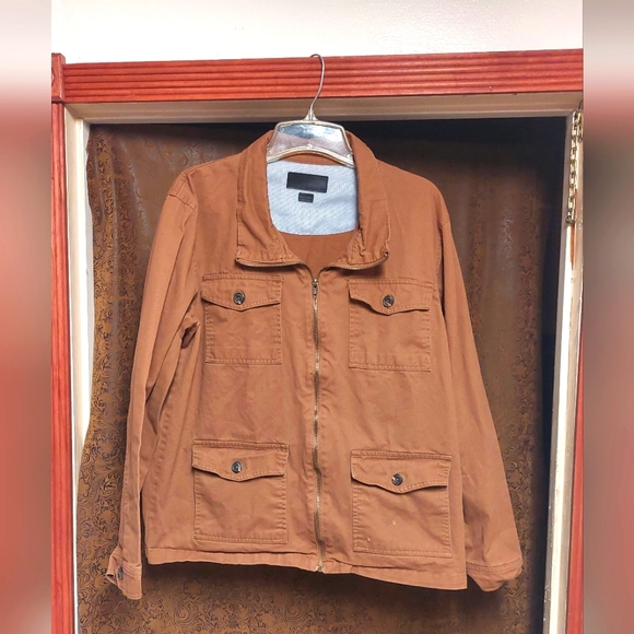 Craft And Flow Brown Utility Jacket - Picture 1 of 9